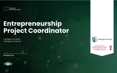 #Opportunity: Entrepreneurship Project Coordinator – Tübingen AI Center