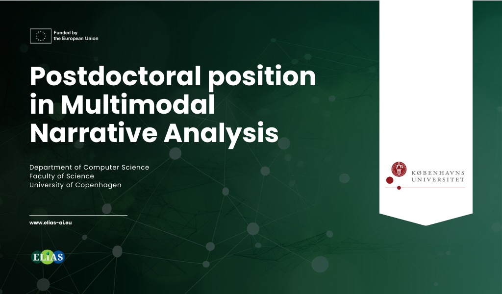 #Opportunity: Postdoctoral Position on Multimodal Narrative Analysis at the University of Copenhagen