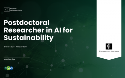 #Opportunity: Postdoctoral Researcher in AI for Sustainability – University of Amsterdam (UvA)