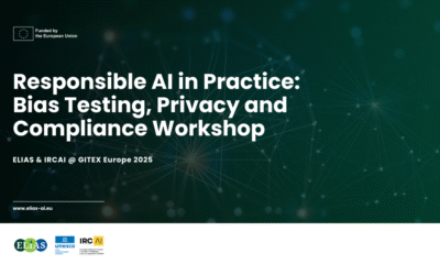 ELIAS & IRCAI at GITEX Europe 2025: Workshop on Responsible AI and SDG Innovation