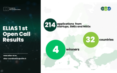 ELIAS Reveals the Winners of Its First Open Call: Pioneering AI Solutions for a Sustainable Future