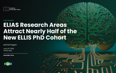 ELIAS Research Areas Attract Nearly Half of the New ELLIS PhD Cohort