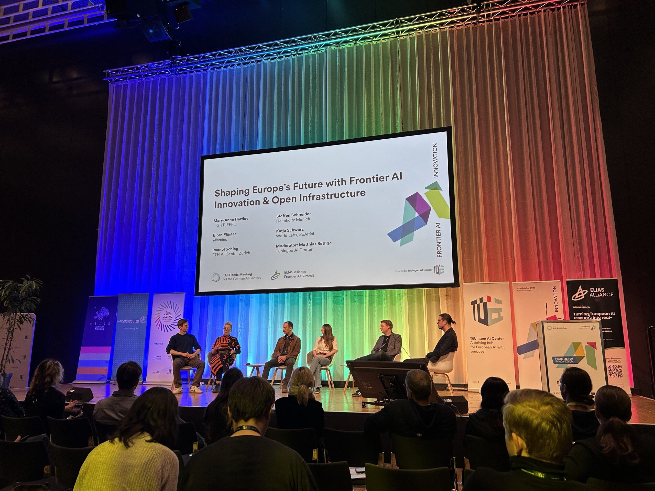 ELIAS Alliance at the FROntier AI Summit – photo 1